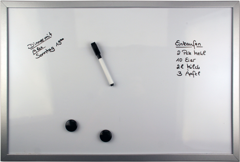 rheita-whiteboard-magnetisch-90x60cm-alurahmen-wei image 1