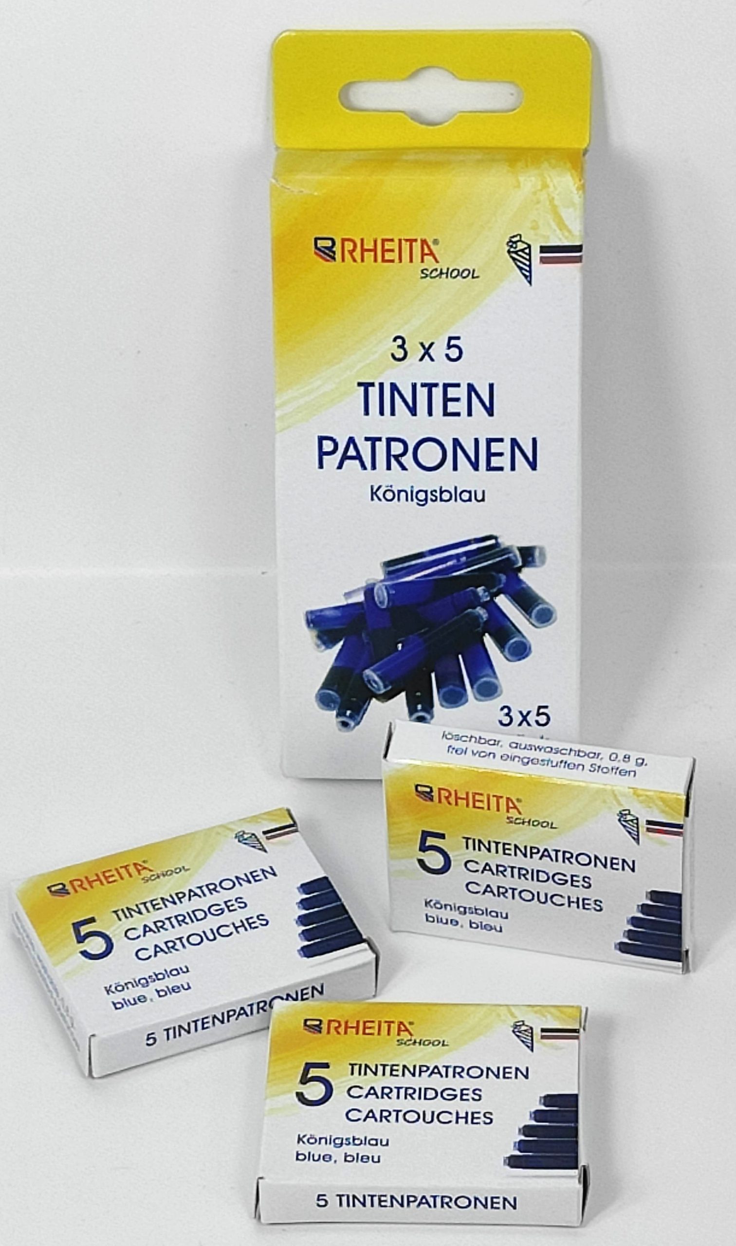 rheita-standard-tintenpatronen-k-nigsblau-3x-5er-pack-15-st-ck image 1