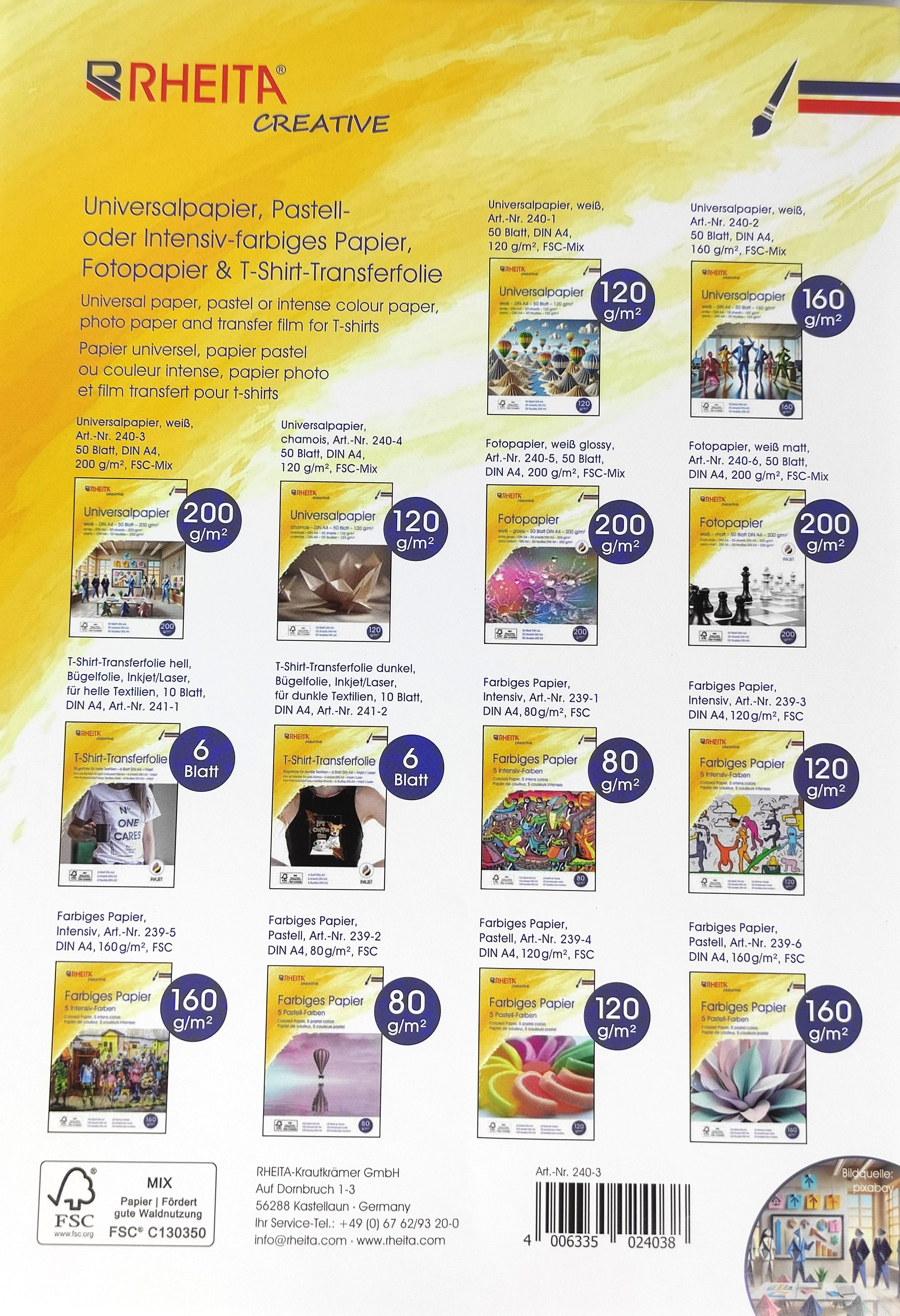 rheita-universalpapier-a4-wei-200g-m-50-blatt-fsc-mix image 2