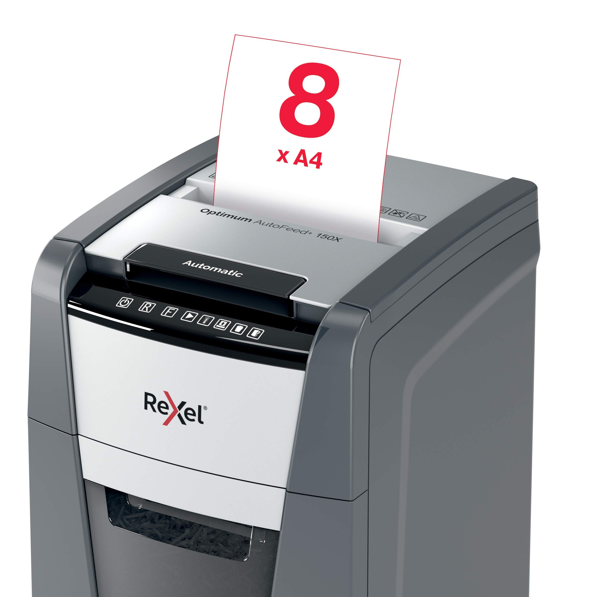 rexel-optimum-autofeed-150x-automatischer-aktenvernichter-p4-150-blatt image 3