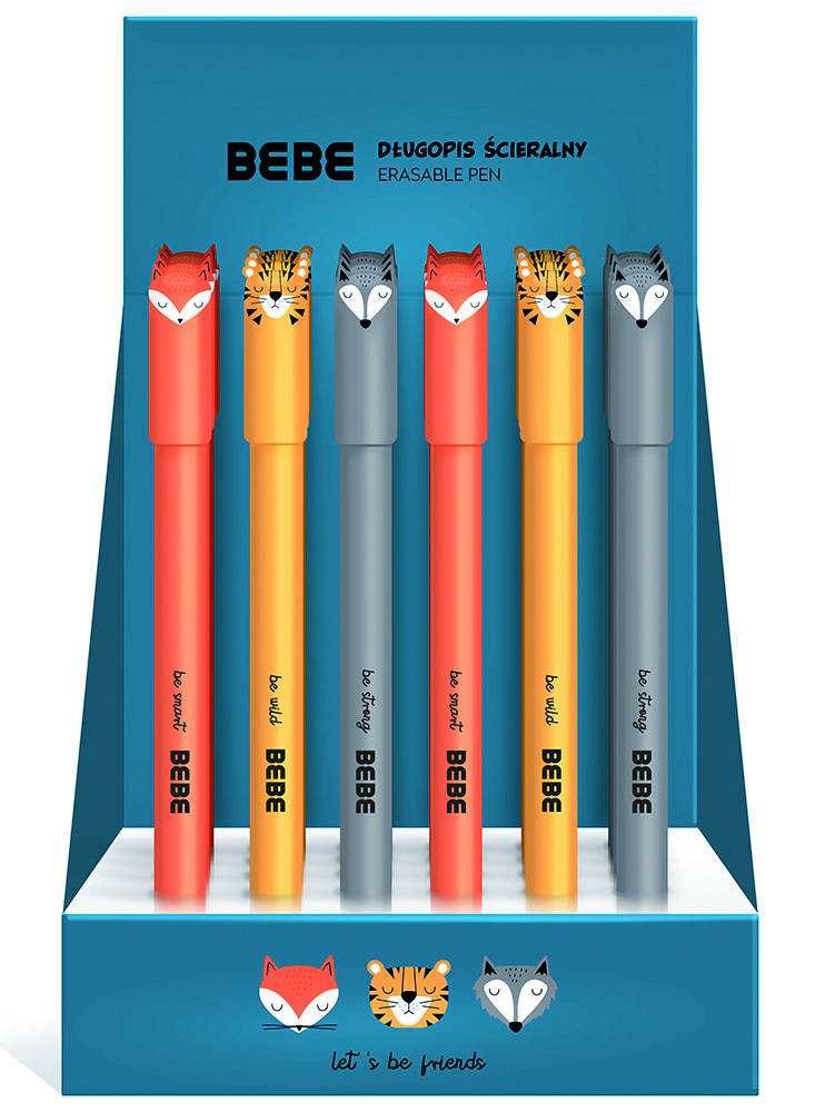 interdruk-bebe-friends-boys-radierbarer-tintenroller-24er-display image 1