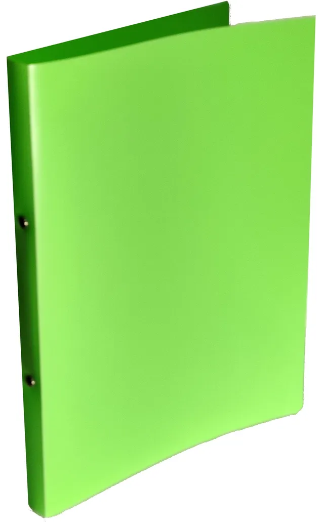 rheita-ringbuch-a4-pp-2-loch-1-6-cm-hellgr-n image 1