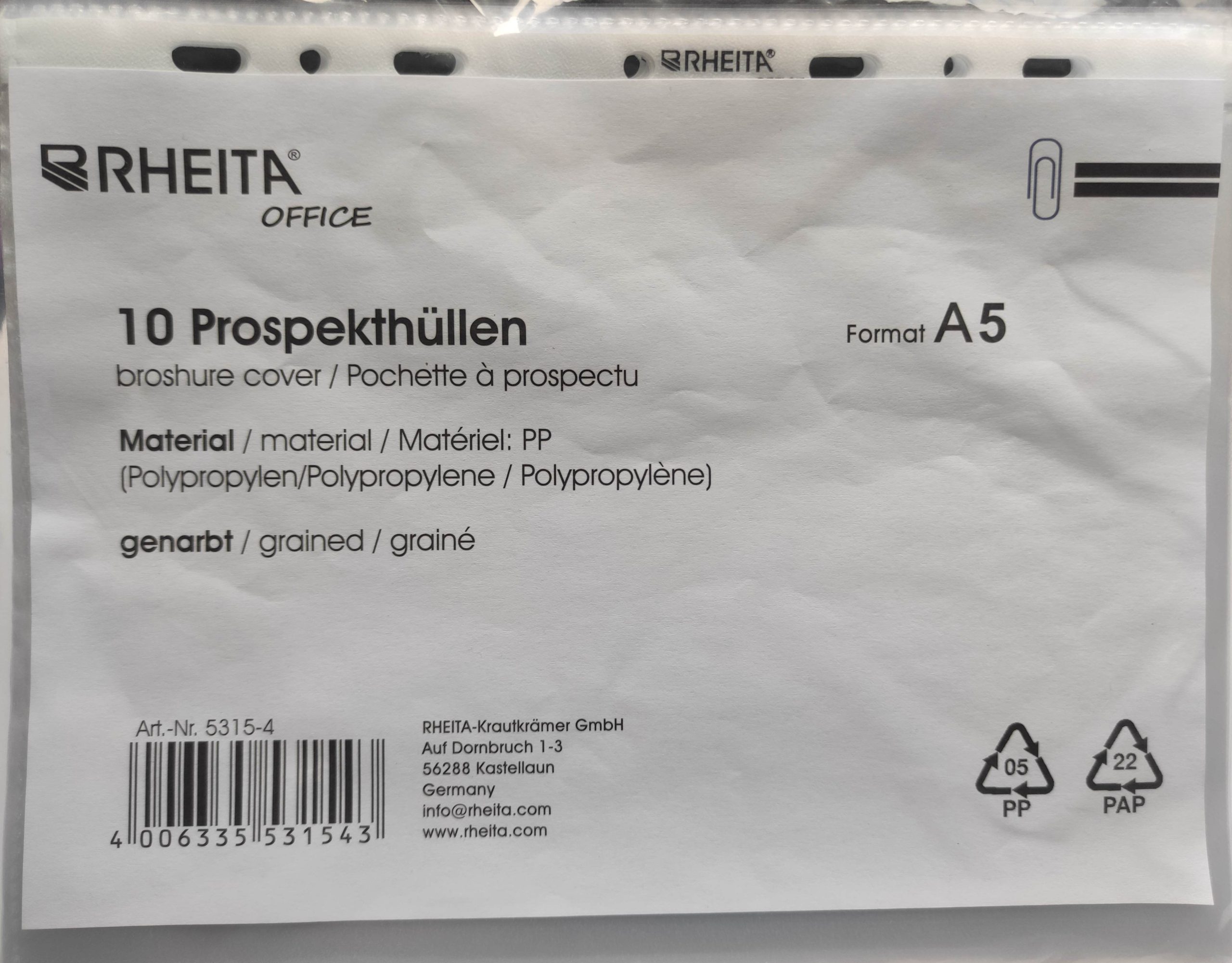 rheita-pp-prospekth-lle-din-a5-genarbt-50-10-st-ck image 1