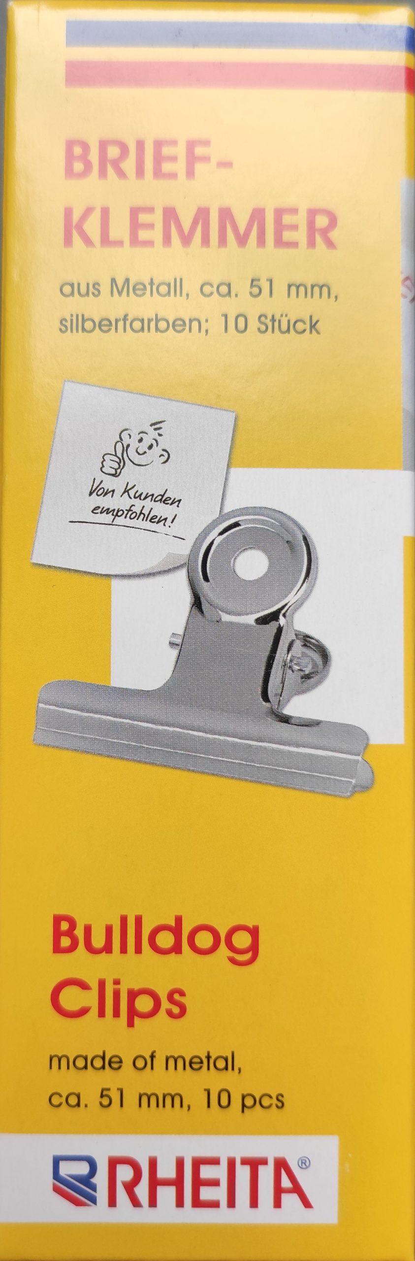 rheita-briefklemmer-metall-silber-51-x-10-7-mm-10-st-ck-h-ngeschachtel image 2