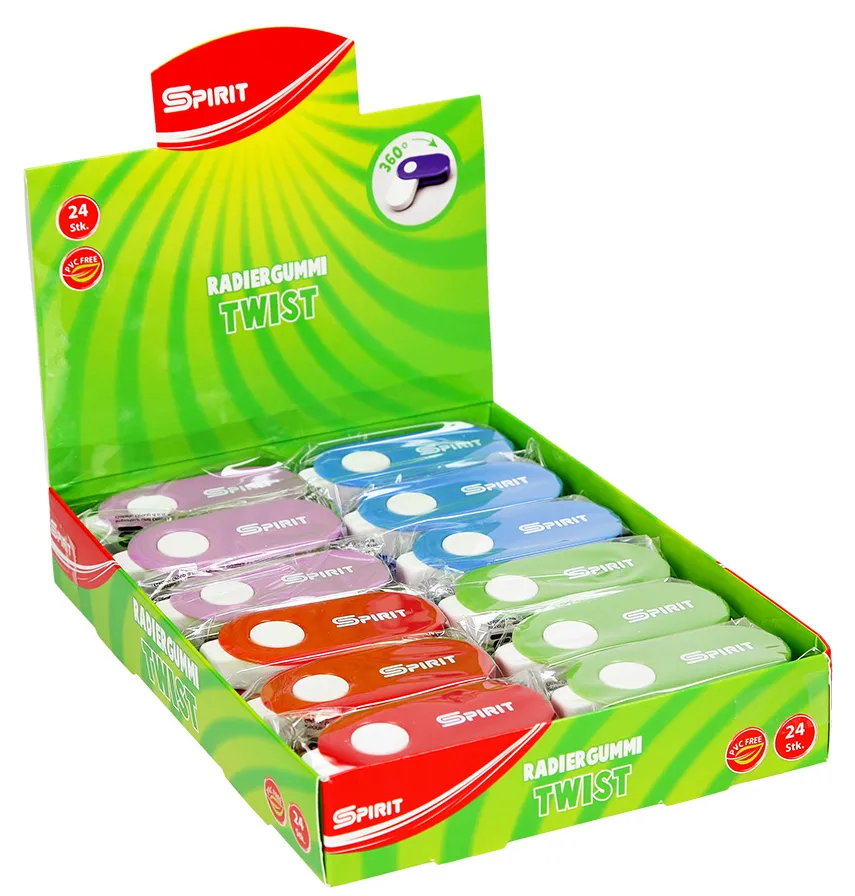 gataric-radierer-twist-rotierend-pvc-frei-sortiert image 1
