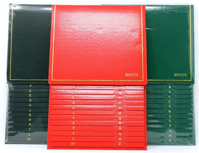 rheita-telefonschuppenregister-mit-goldleiste-16-0-x-24-0-cm-4-farben image 1