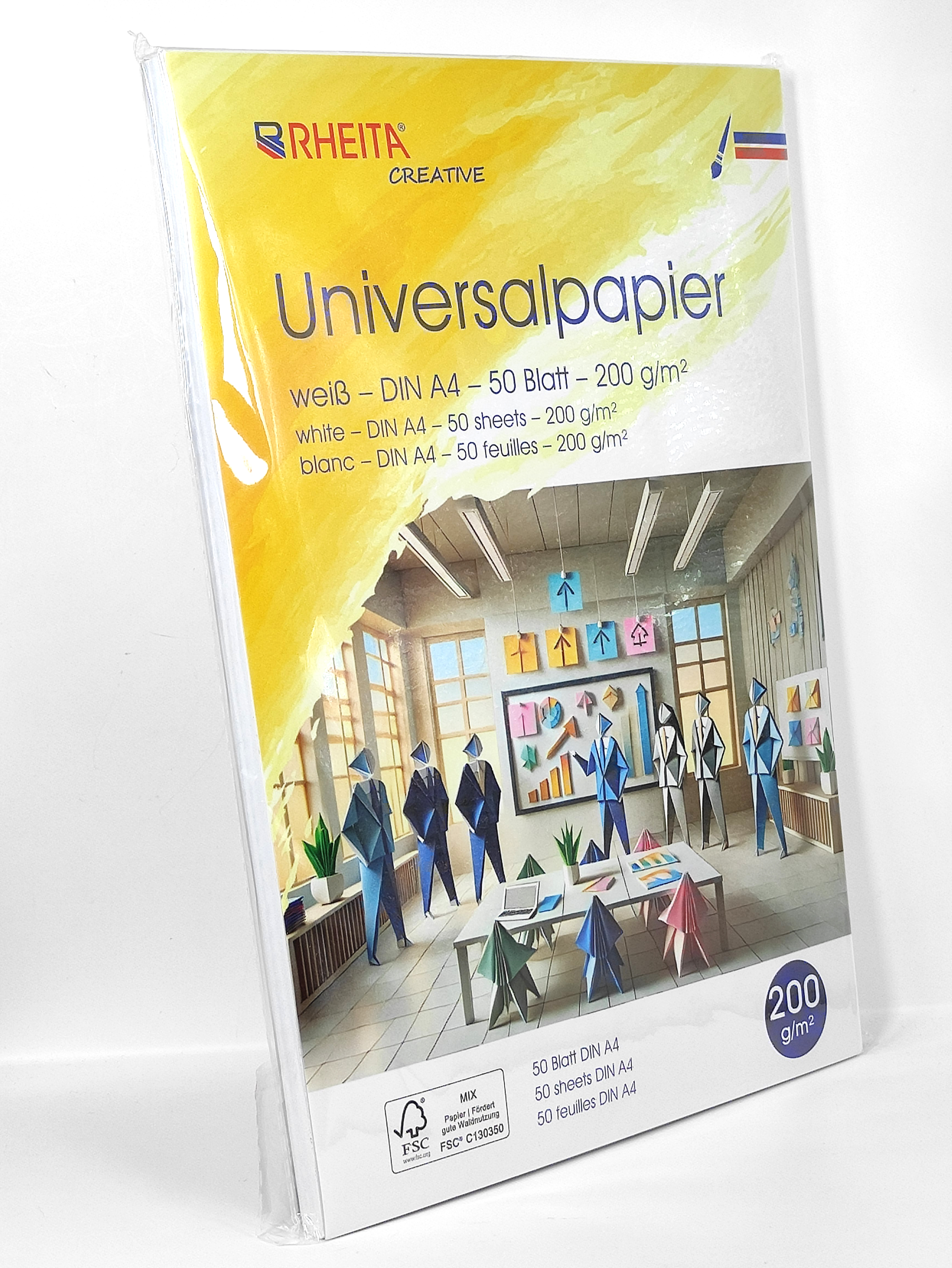 rheita-universalpapier-a4-wei-200g-m-50-blatt-fsc-mix image 3