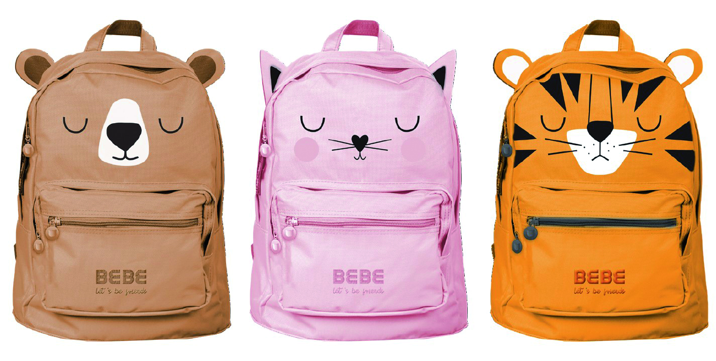 rheita-interdruk-rucksack-bebe-friends-23x30x12cm-6-st-ck-3-designs image 1