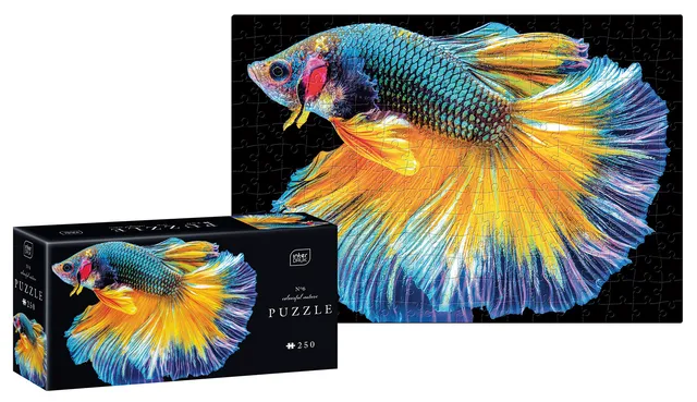 rheita-interdruk-puzzle-250-teile-zierfisch-neon-48-x-33-cm image 1