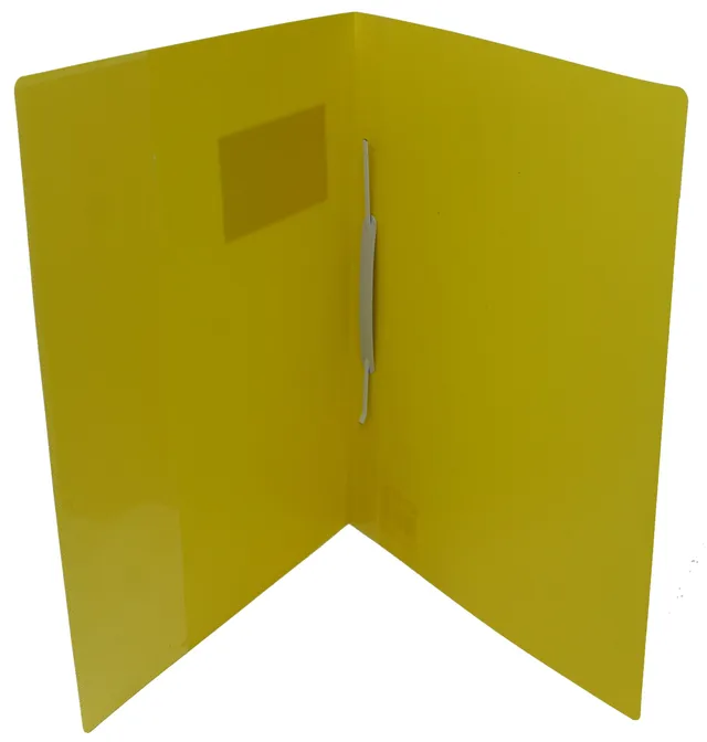 rheita-schnellhefter-pp-a4-gelb-mit-beschriftungstasche image 1