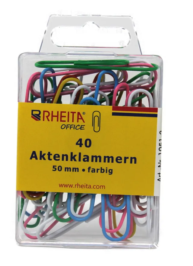 rheita-aktenklammern-50-mm-farbig-sortiert-40-st-ck-box image 1