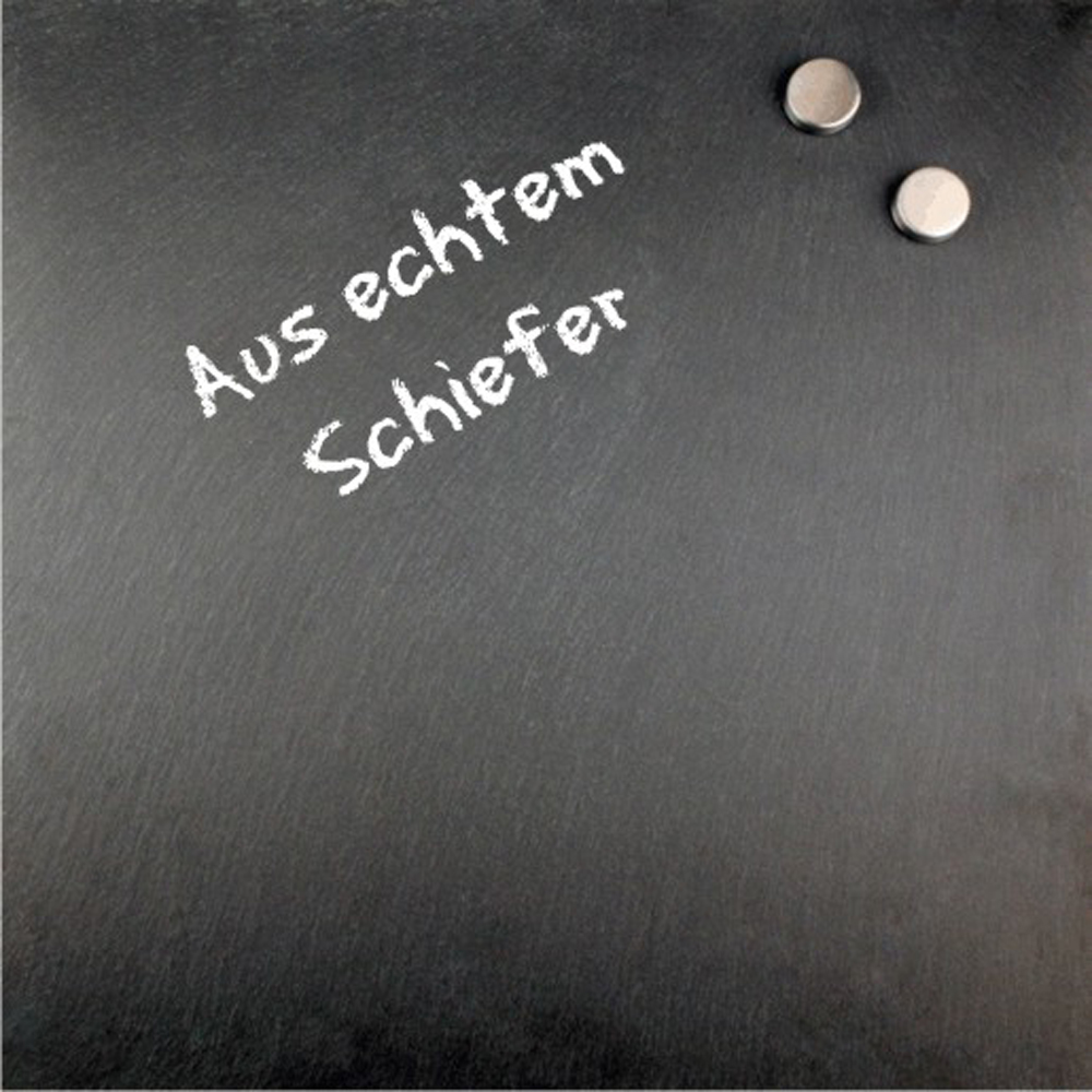 rheita-magnettafel-aus-echtem-schiefer-40-x-40-cm-schwarz-inkl-magnete image 1