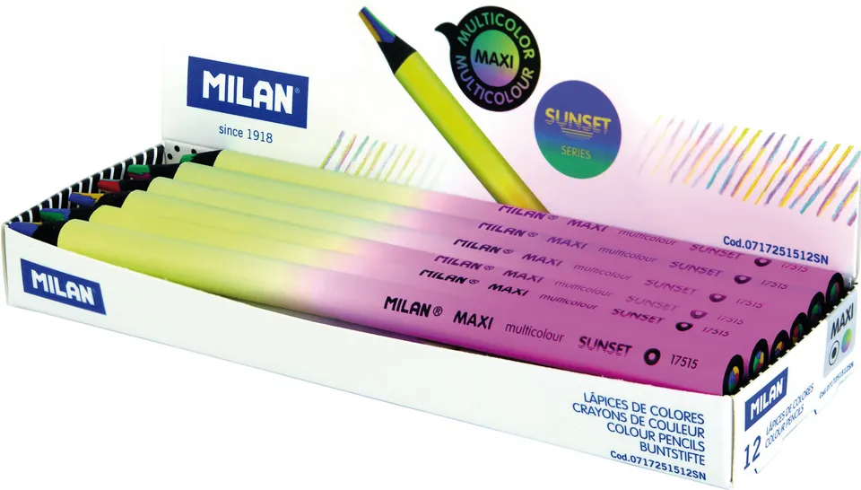 milan-multicolor-stift-rund-aus-schwarzem-lindenholz-12-st-ck-display image 1