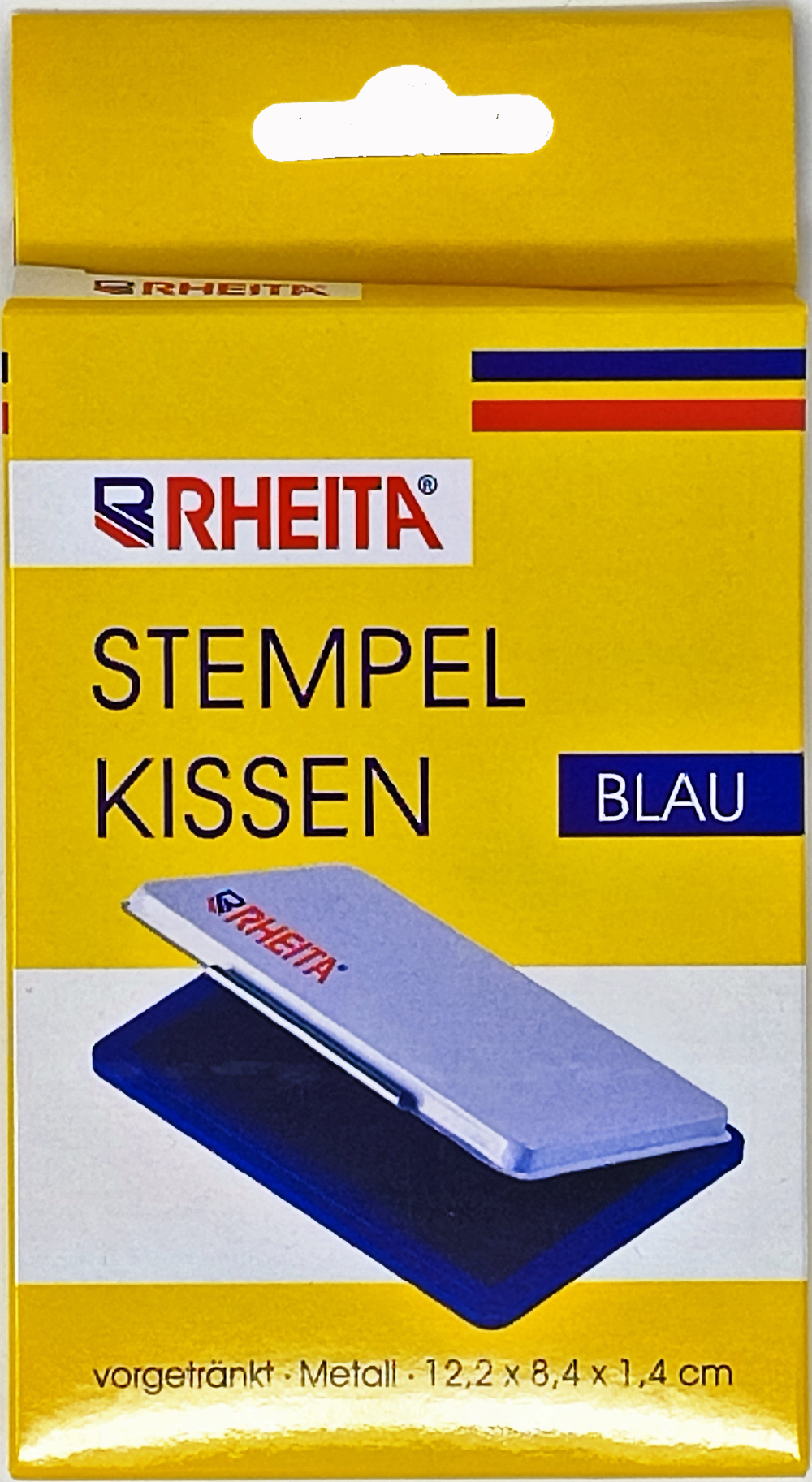 rheita-stempelkissen-metall-blau-gr-e-2-7-x-11-cm image 1