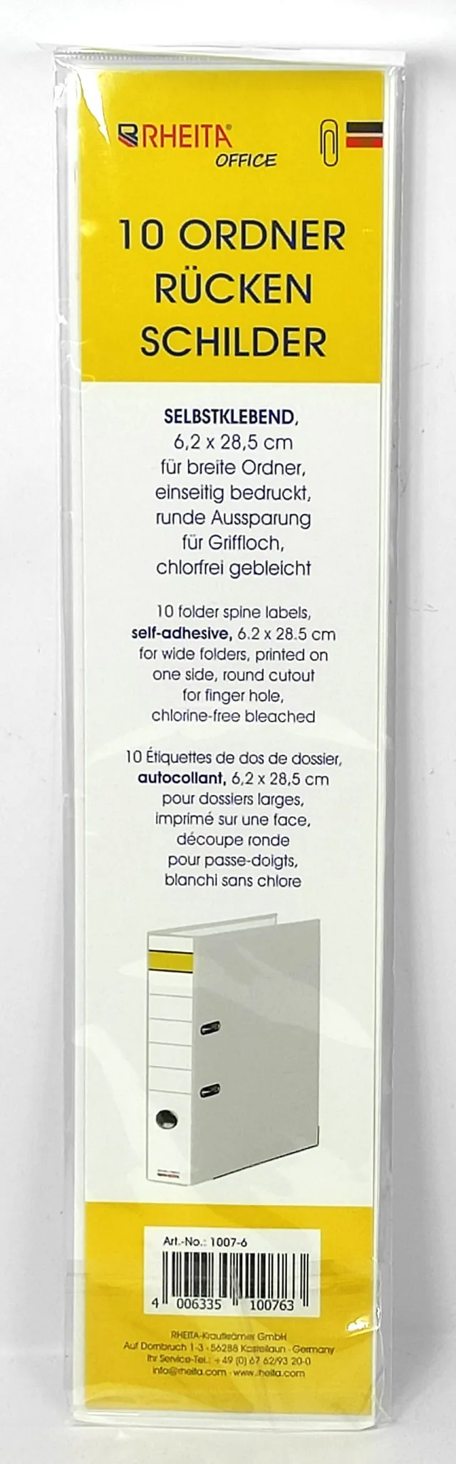 rheita-ordner-r-ckenschilder-6-2-x-28-5-cm-breit-selbstklebend-10-st-ck image 1