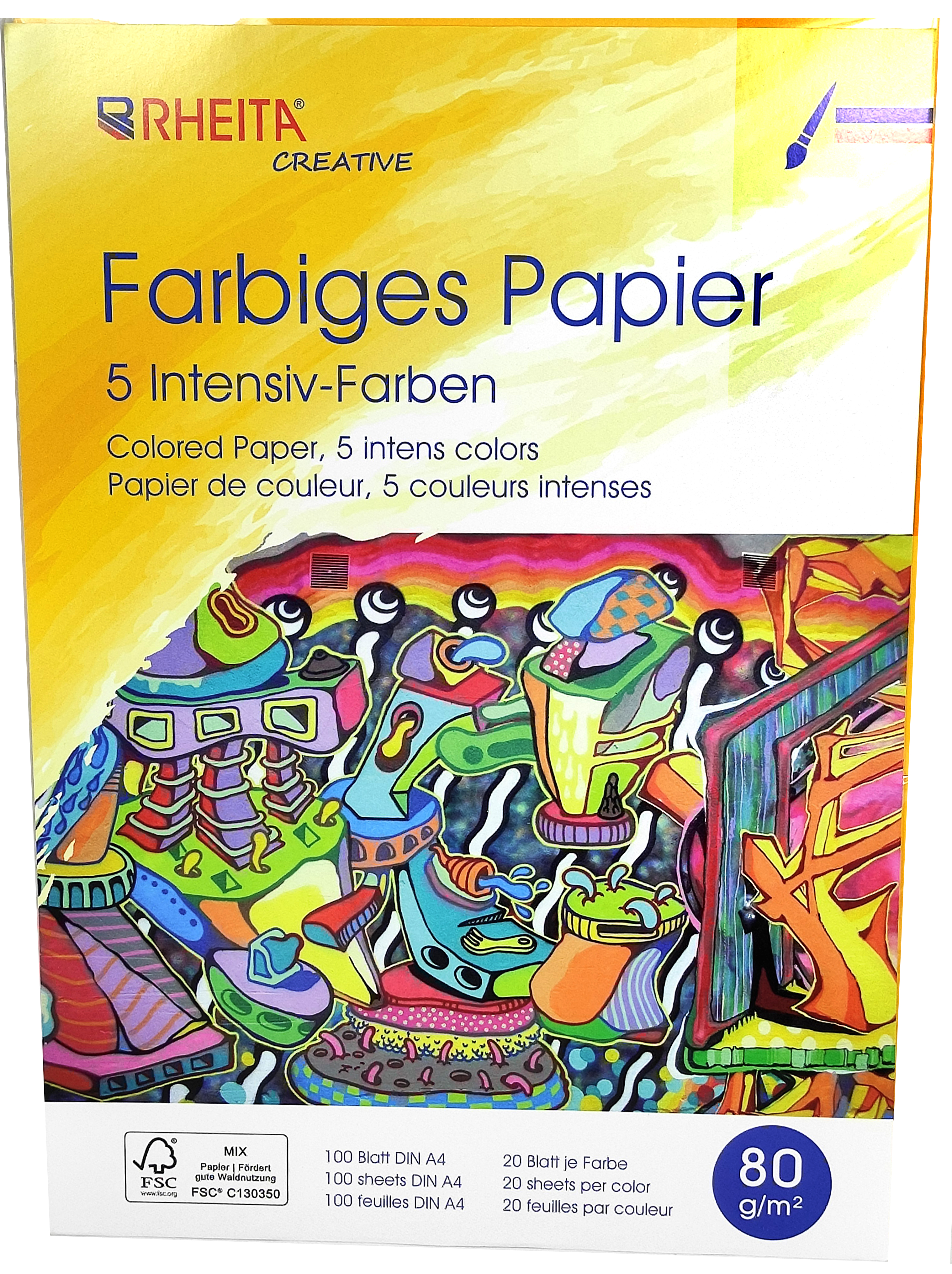 rheita-universalpapier-a4-100-blatt-80g-m-5-intensivfarben image 1