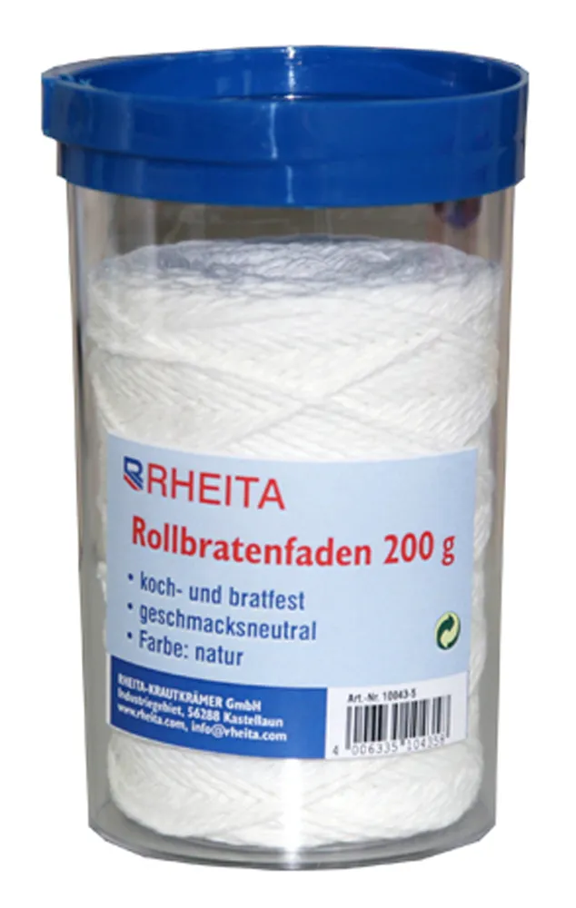 rheita-rollbratenfaden-200-m-wei-pp-stapelfaser-in-box-mit-schneider image 1