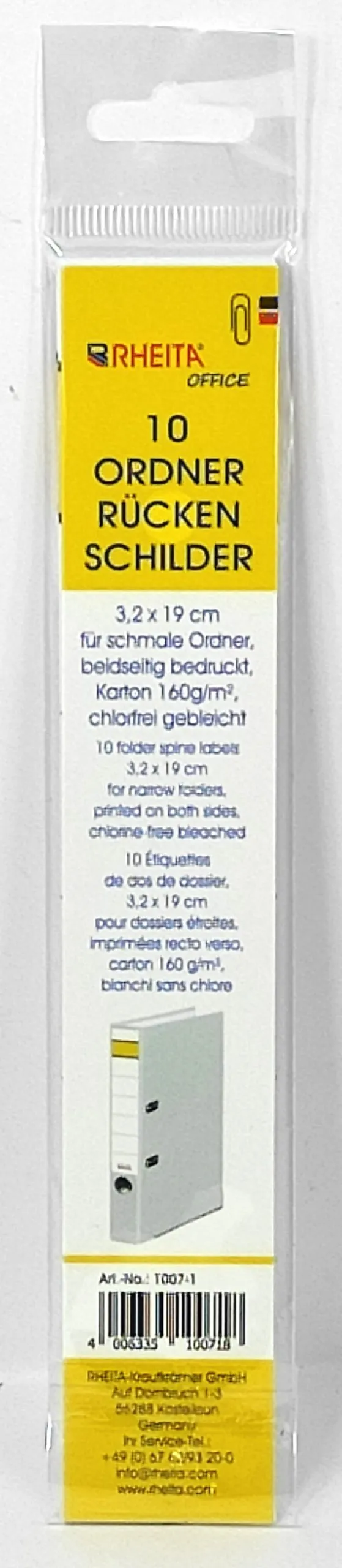 rheita-ordner-r-ckenschilder-3-9-x-19-cm-schmal-10-st-ck image 1
