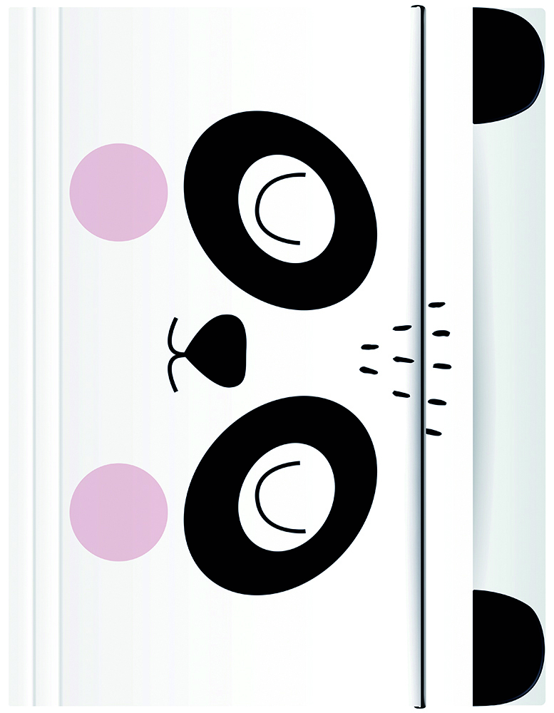 rheita-interdruk-bebe-friends-sammelmappe-din-a3-mit-gummizug-panda image 1