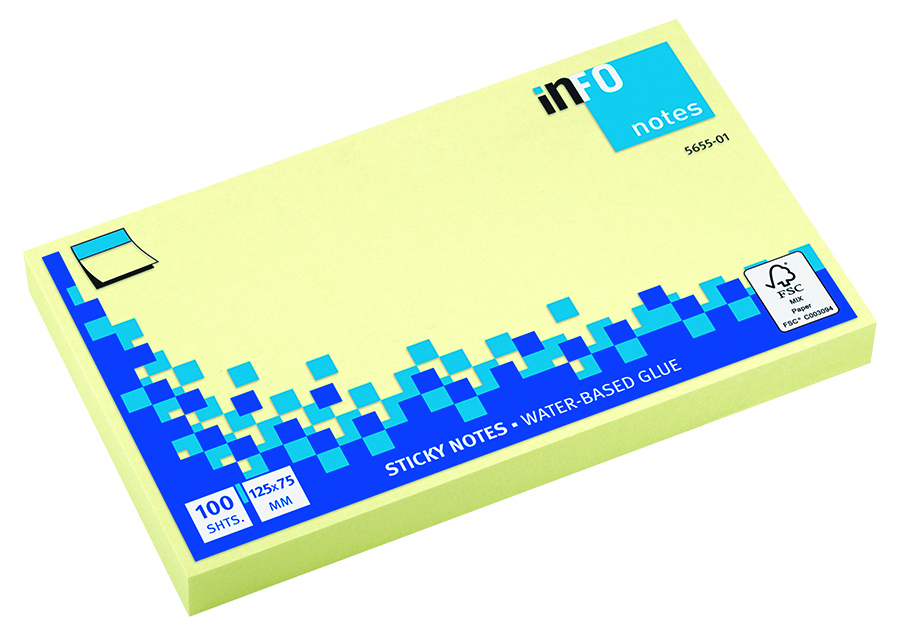 rheita-haftnotizen-125x75-mm-100-blatt-gelb image 1