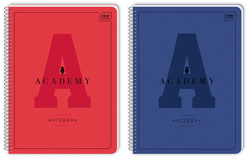rheita-academy-a4-collegeblock-kariert-80-blatt-softtouch-rot-blau image 1