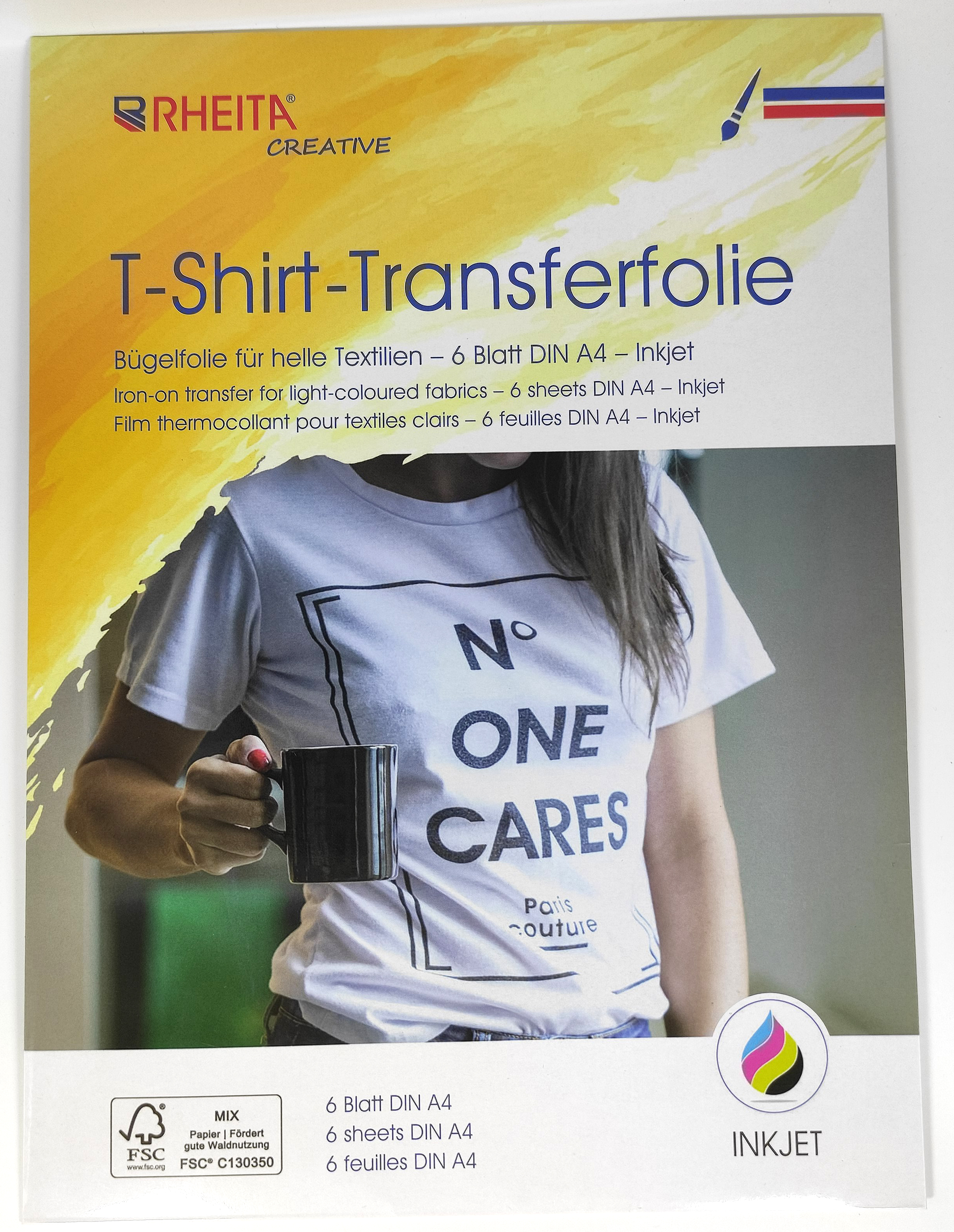 rheita-t-shirt-transferfolie-a4-f-r-helle-textilien-6-blatt image 1