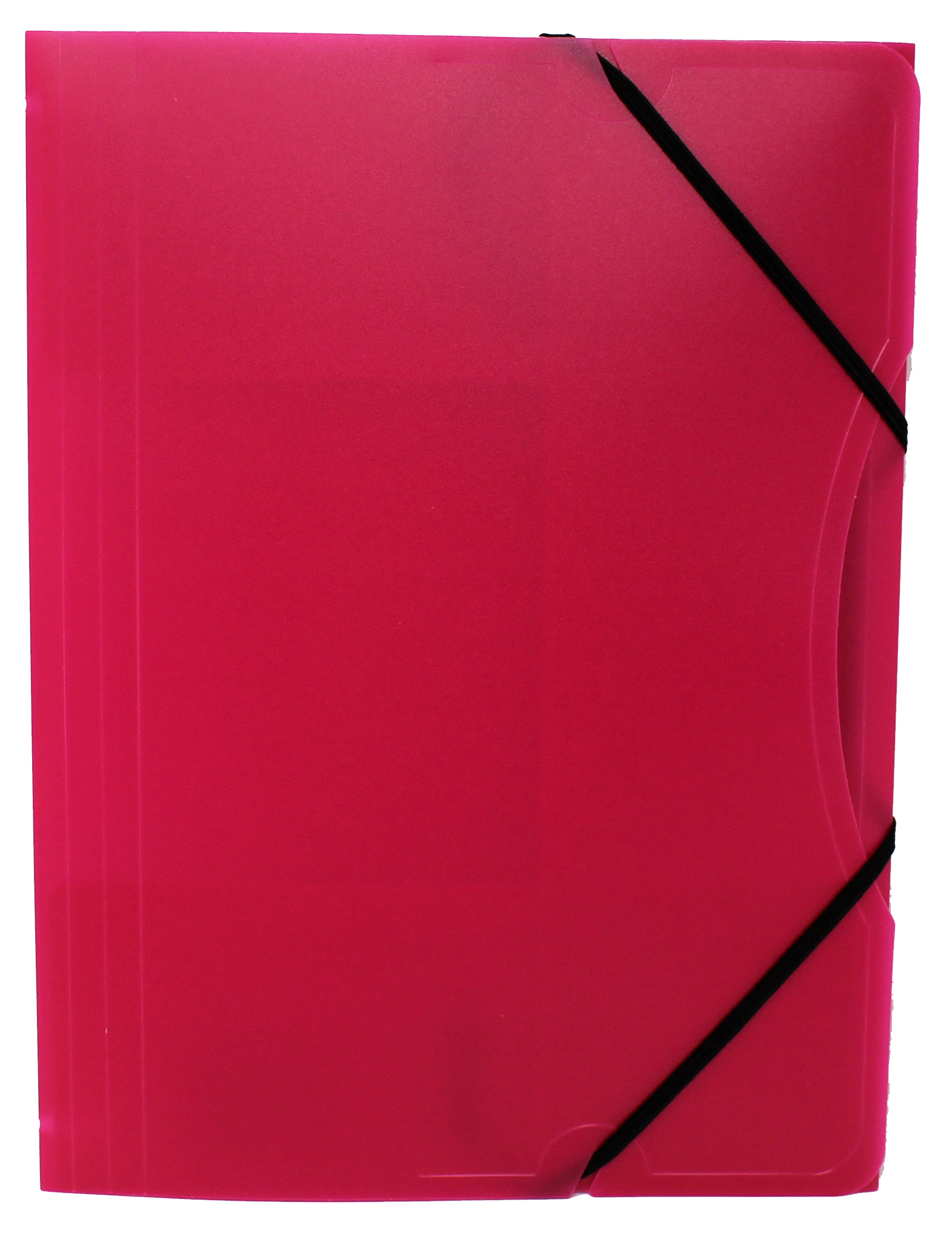 rheita-gummizugmappe-a4-aus-pp-in-pink-mit-visitenkartenfach image 1