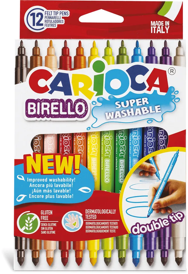 carioca-birello-2-spitz-fasermaler-12-st-ck-4-7mm-2-8mm image 1