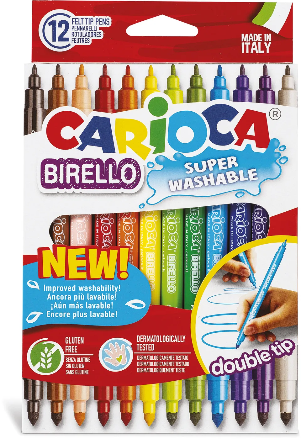 carioca-birello-2-spitz-fasermaler-12-st-ck-4-7mm-2-8mm image 1