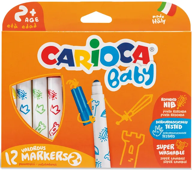 carioca-baby-fasermaler-12-st-ck-ab-24-monate image 1