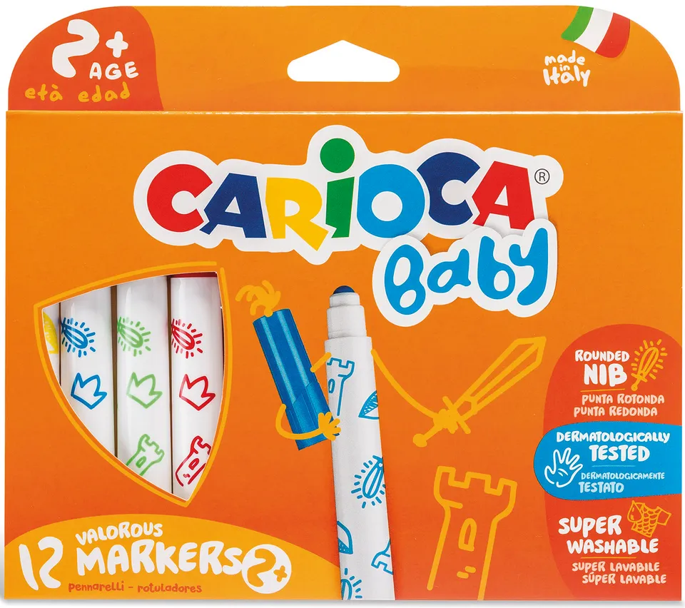 carioca-baby-fasermaler-12-st-ck-ab-24-monate image 1