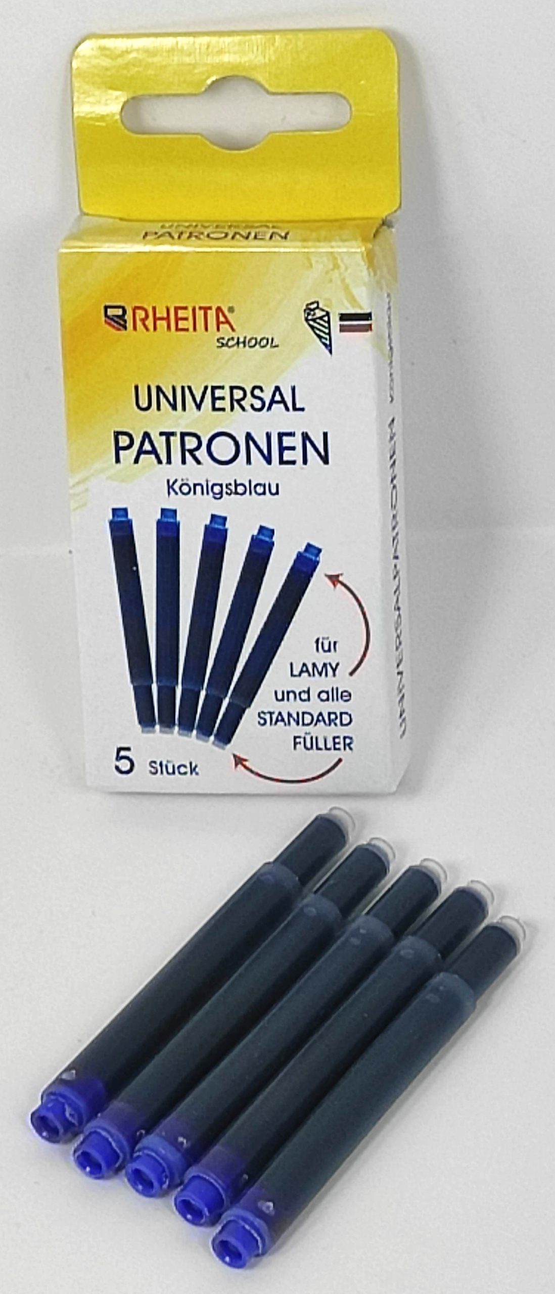 rheita-universal-tintenpatronen-k-nigsblau-5-st-ck-l-schbar image 1