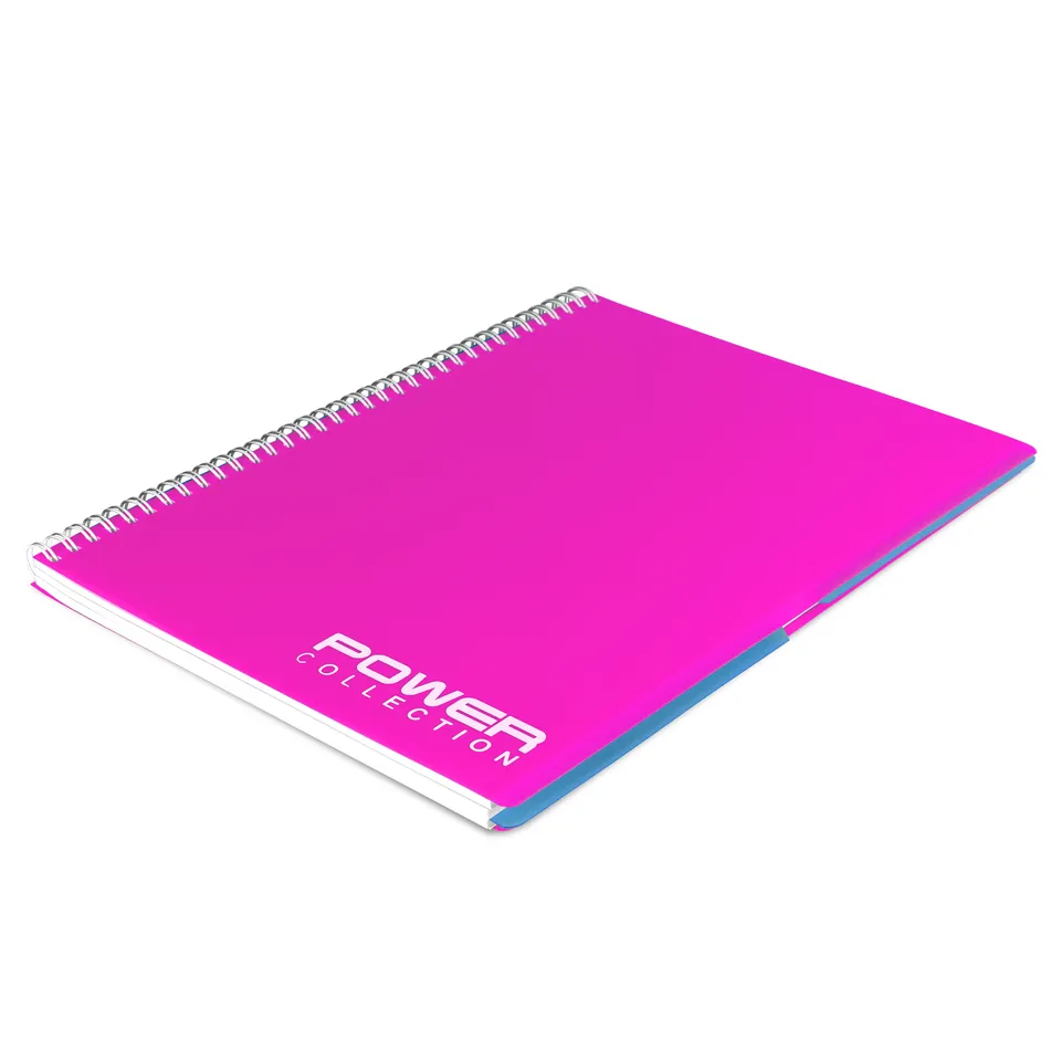 rheita-power-collection-multiblock-spiralblock-a5-pink-kariert-liniert-blanko image 1