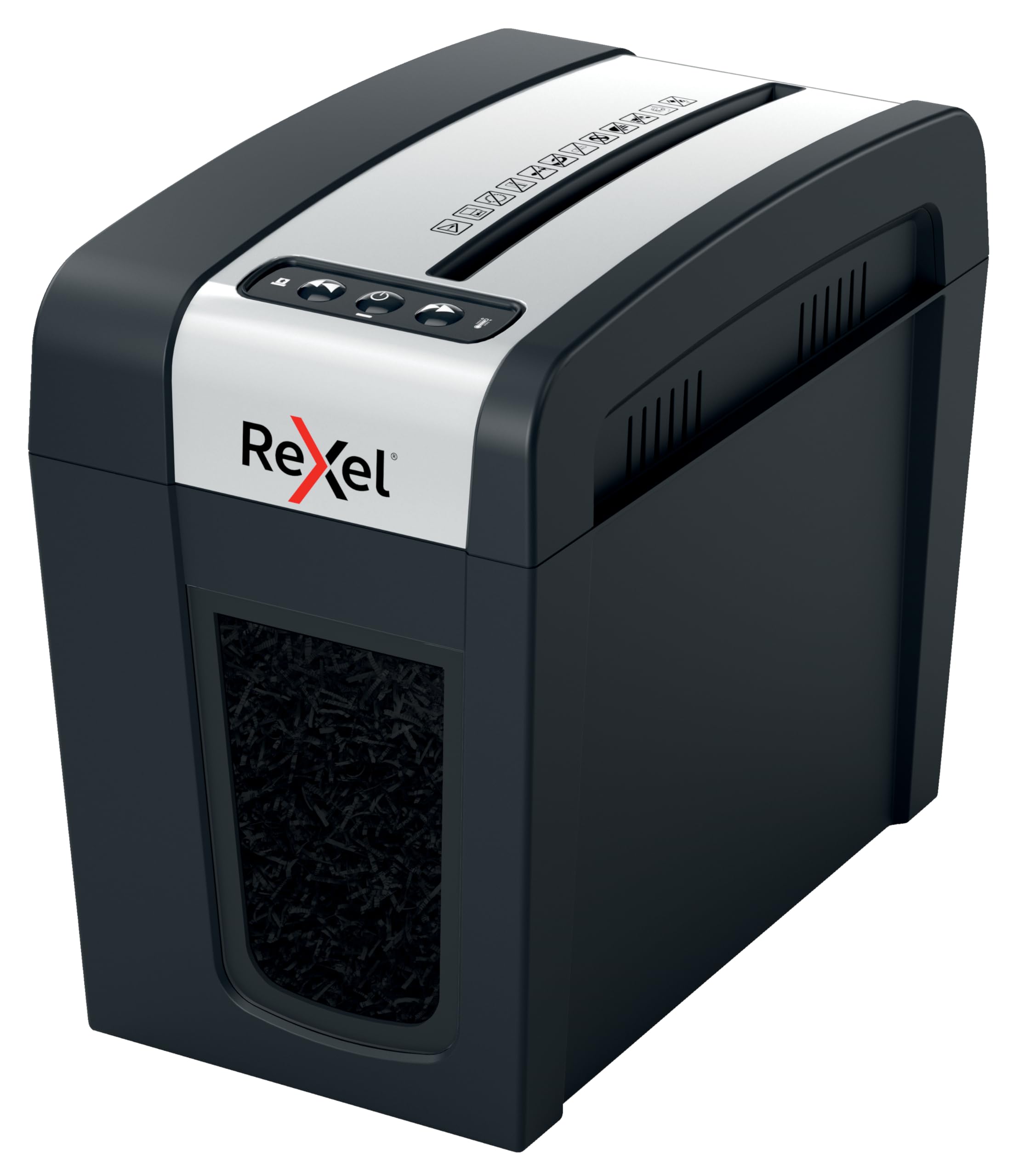 rexel-mc3-sl-slimline-aktenvernichter-mikroschnitt-p5-3-blatt-10l image 4