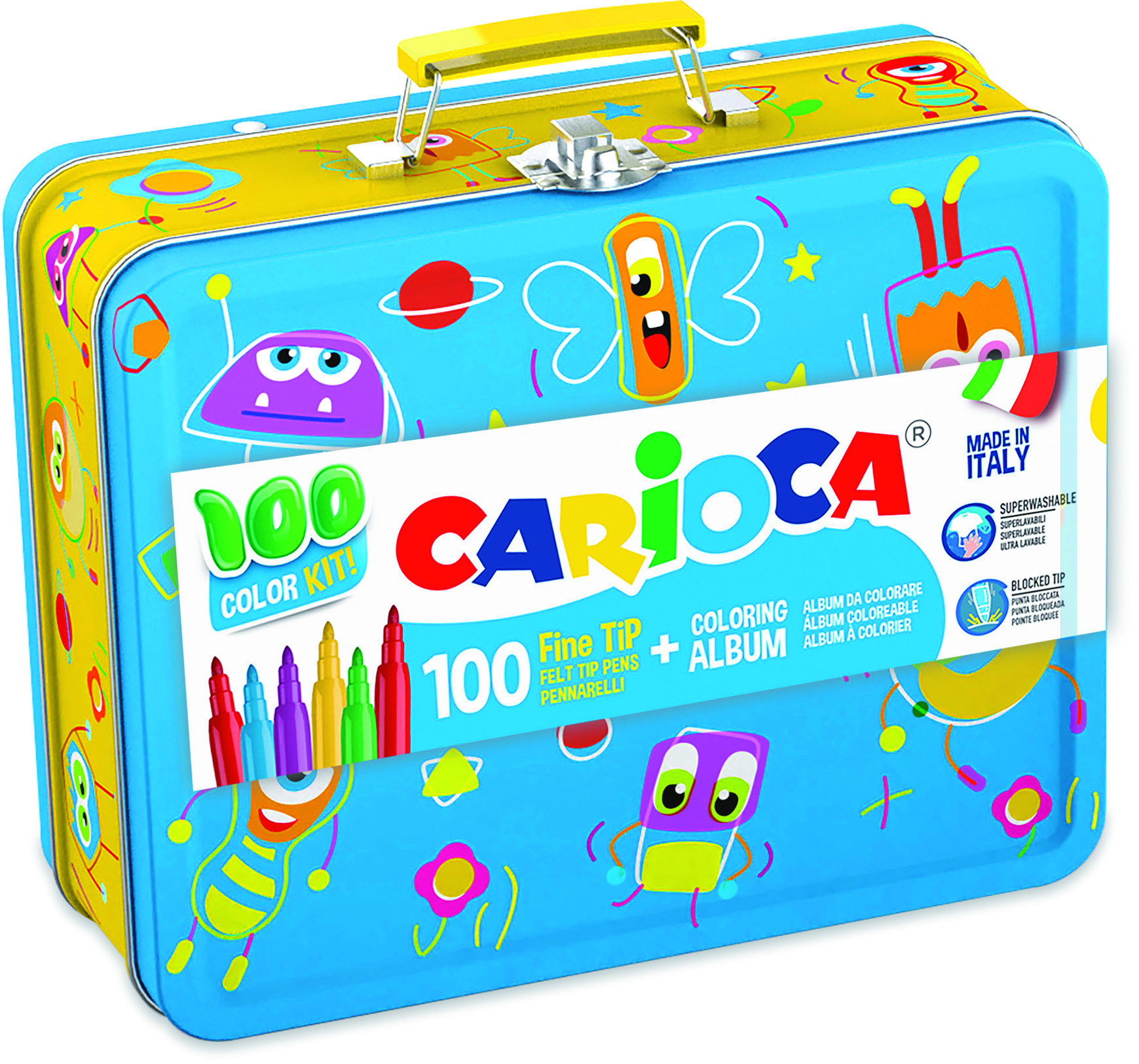 rheita-carioca-joy-fasermaler-100-st-ck-im-koffer-2-8-mm-mini-malbuch image 4