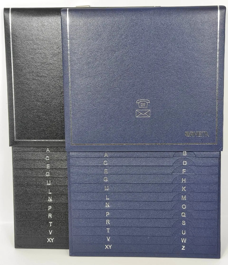 rheita-telefonschuppenregister-uni-135-x-220-mm-dunkelblau-schwarz image 1