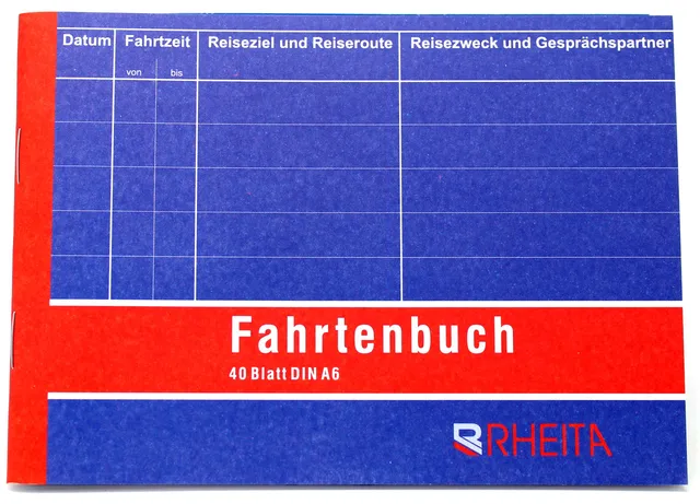 rheita-fahrtenbuch-a6-mit-40-blatt image 1