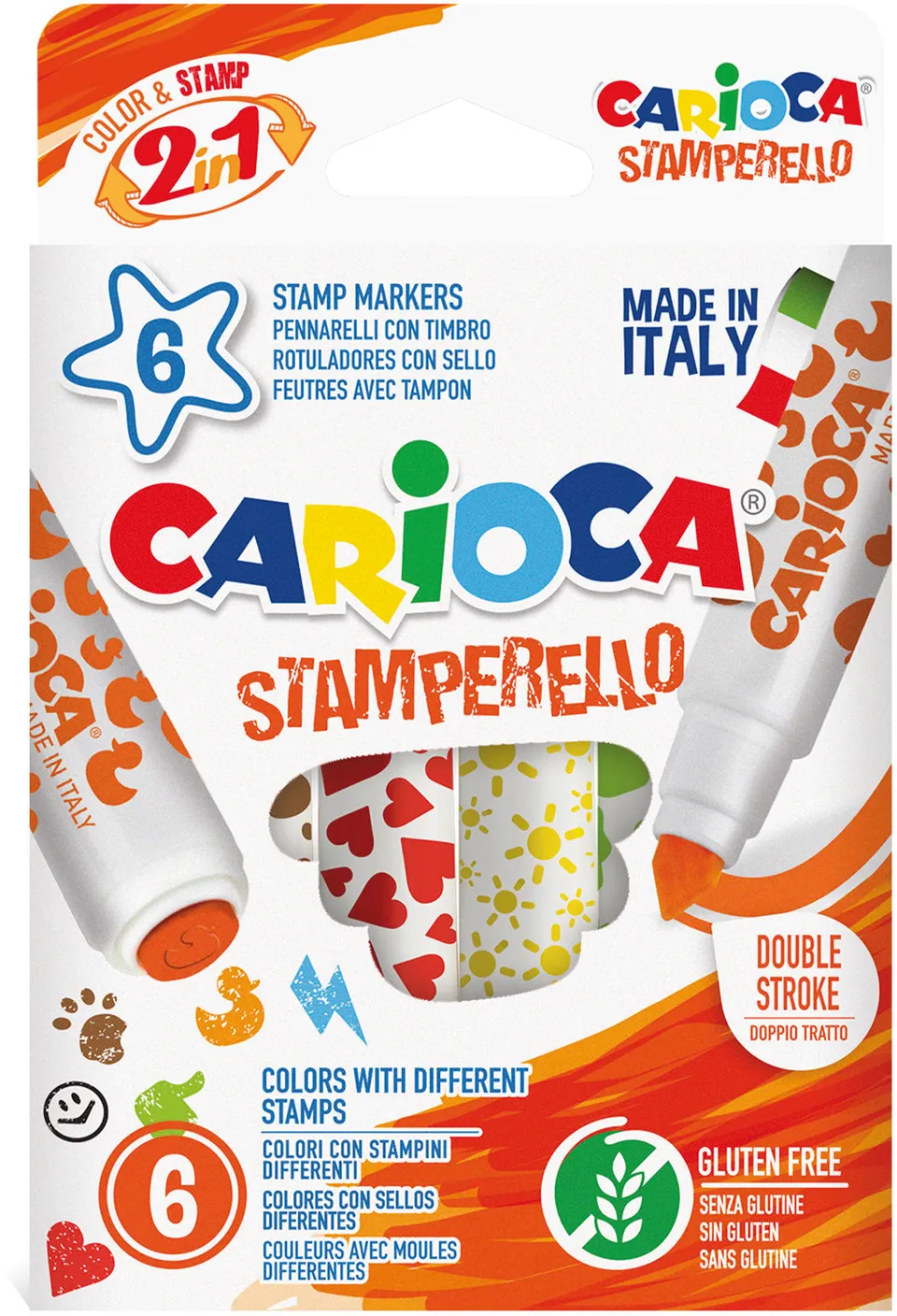 carioca-stemperello-fasermaler-6-st-ck-7mm-spitze-mit-stempel image 1