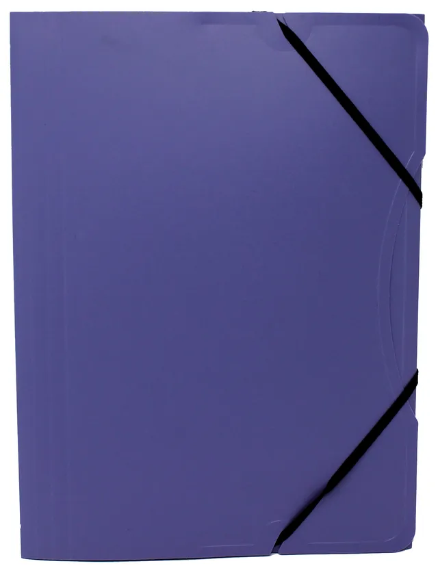 rheita-gummizugmappe-eckspanner-a4-pp-lila-mit-visitenkartenfach image 1