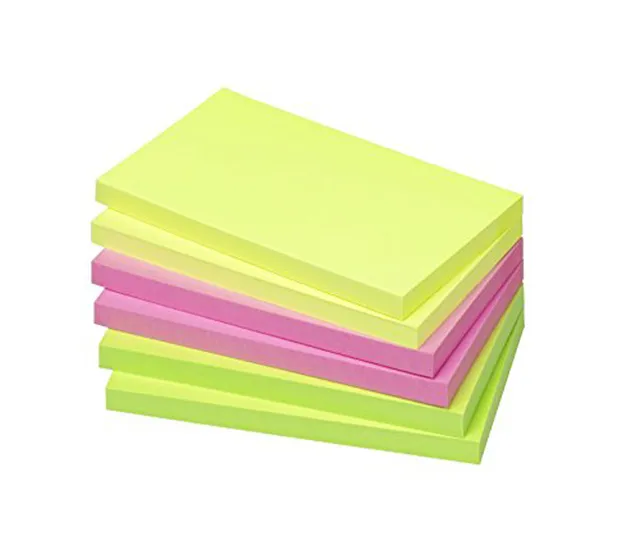rheita-haftnotizen-6er-pack-125-x-75-mm-80-blatt-in-gelb-pink-gr-n image 1