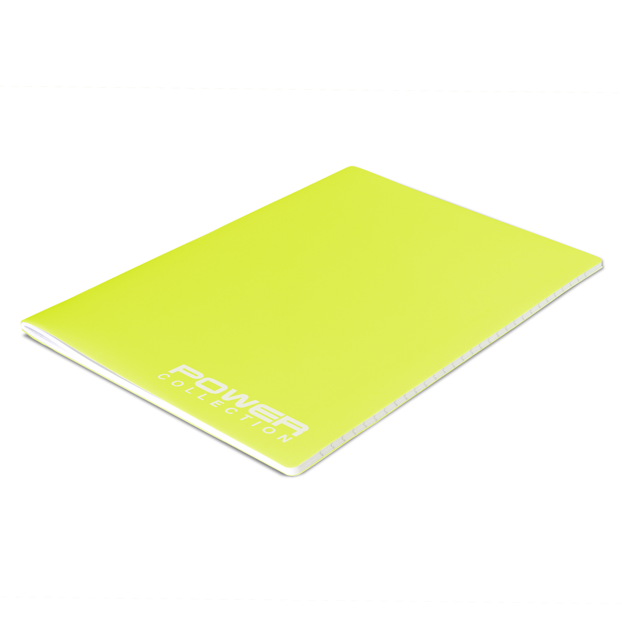 rheita-power-collection-notizheft-a4-40-blatt-liniert-softcover-gelb image 1