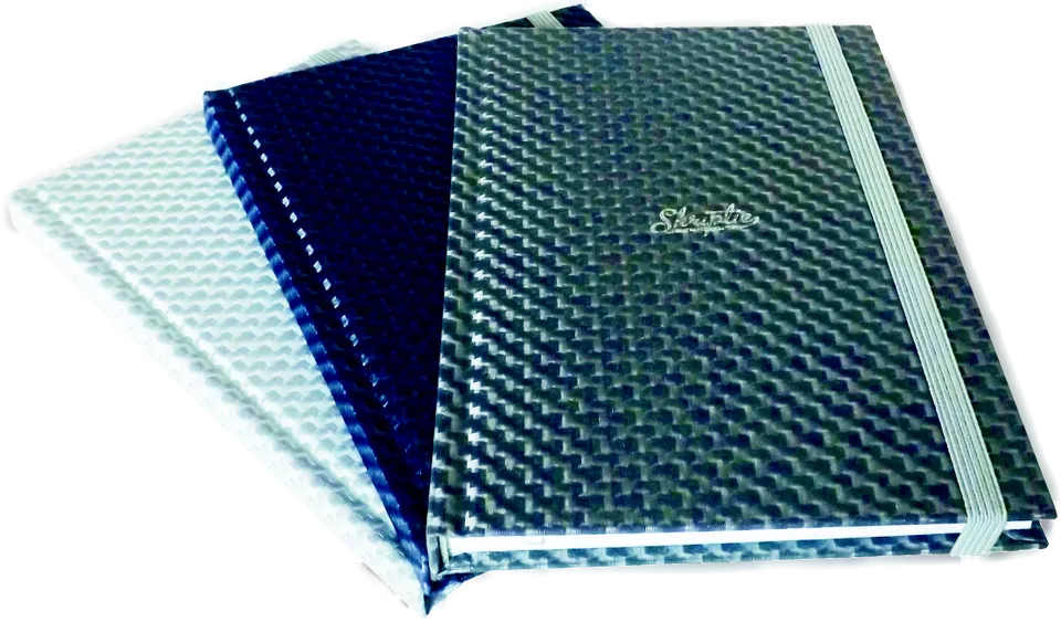 rheita-kladde-carbon-a5-dots-96-blatt-3er-set-mit-gummizug image 1