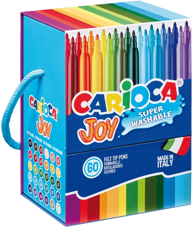 carioca-joy-fasermaler-60-st-ck-in-box-mit-griff-2-8-mm image 1
