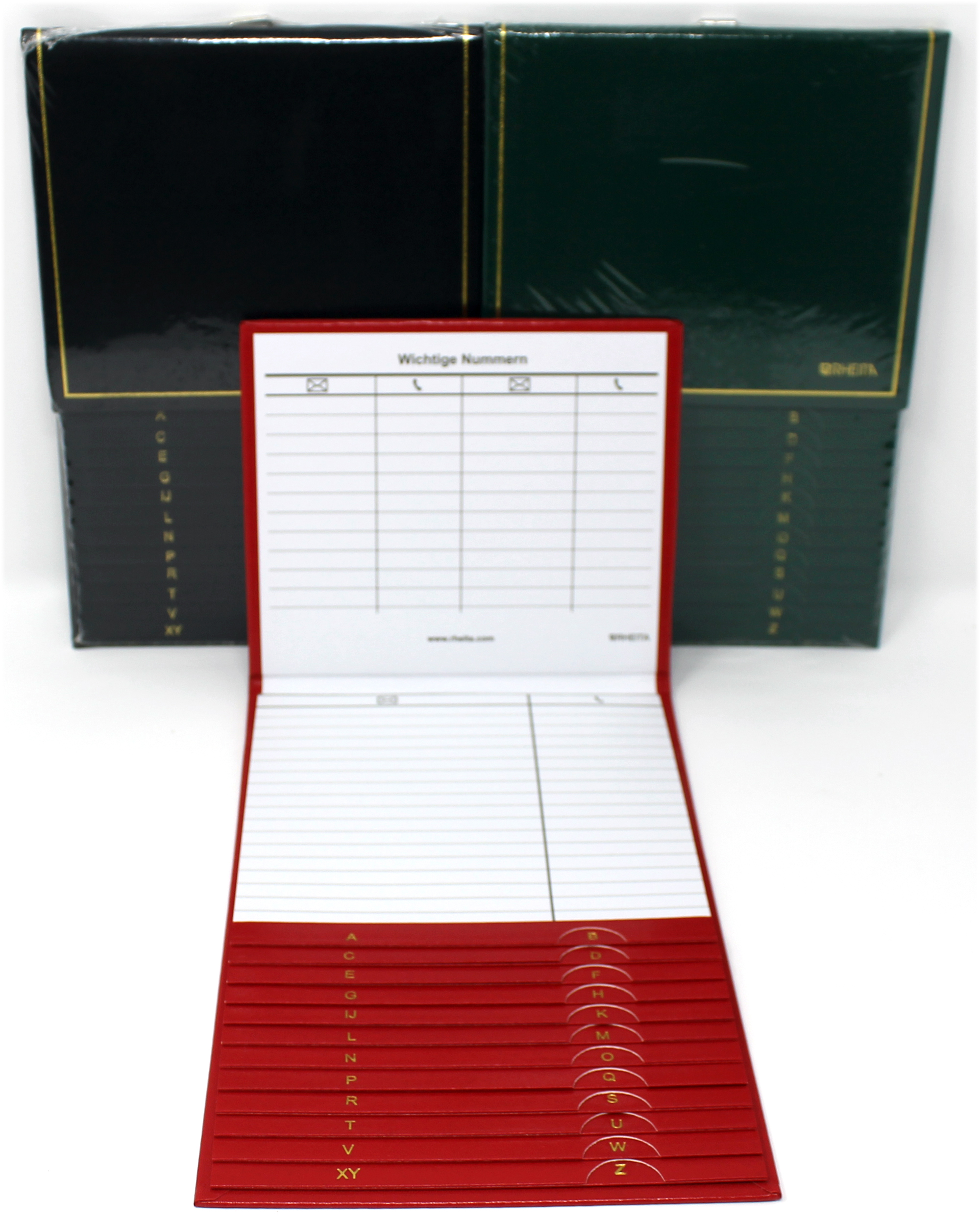 rheita-telefonschuppenregister-mit-goldleiste-16-0-x-24-0-cm-4-farben image 2