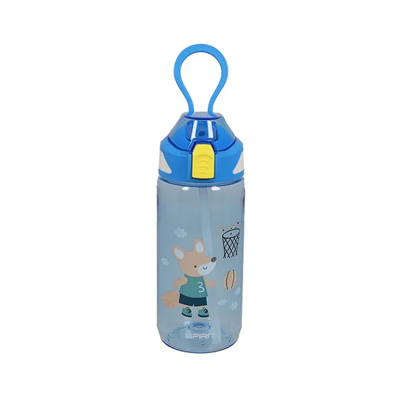 rheita-gataric-trinkflasche-kids-fuchs-blau-570ml-bpa-frei-mit-strohhalm image 1