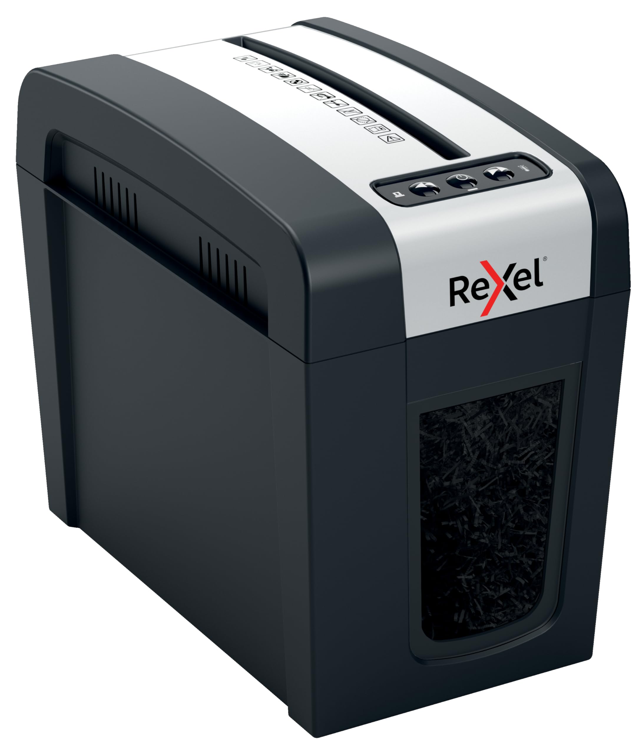 rexel-mc3-sl-slimline-aktenvernichter-mikroschnitt-p5-3-blatt-10l image 5