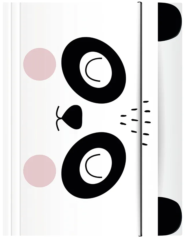 rheita-interdruk-bebe-friends-sammelmappe-din-a3-mit-gummizug-panda image 1