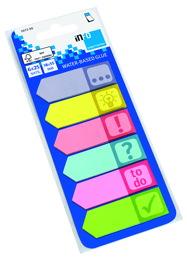 globalnotes-papier-pagemarker-6x25-blatt-18x55mm-6-farbig-mit-symbolen image 1