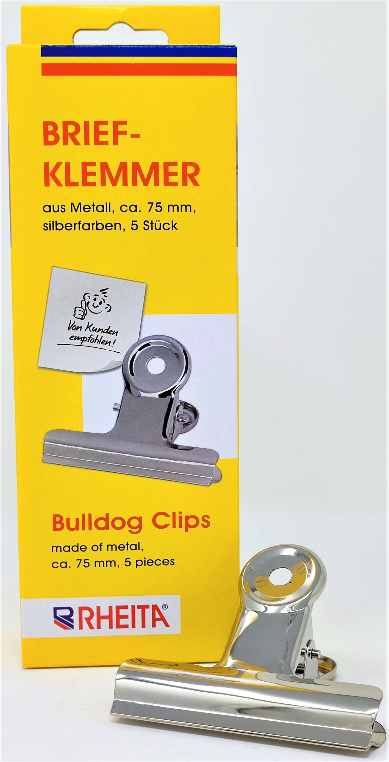 rheita-briefklemmer-metall-75-x-17-mm-silber-5-st-ck image 1