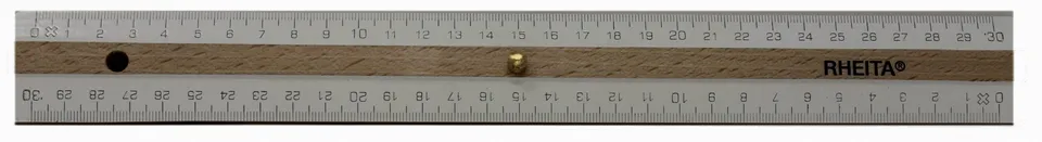 rheita-holzprismenlineal-30-cm-natur-mit-wei-er-facette-und-tuschekante image 1